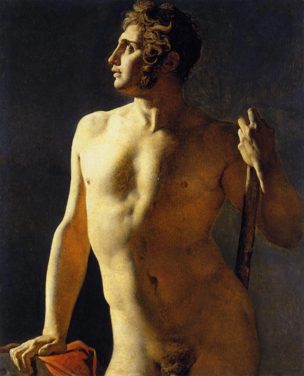 Studio di nudo maschile - École des Beaux, Arts, Paris